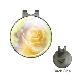 Beautiful Yellow Rose Hat Clips With Golf Markers by FantasyWorld7