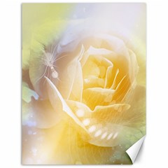 Beautiful Yellow Rose Canvas 12  X 16   by FantasyWorld7