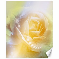 Beautiful Yellow Rose Canvas 16  X 20   by FantasyWorld7