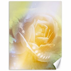 Beautiful Yellow Rose Canvas 18  X 24   by FantasyWorld7