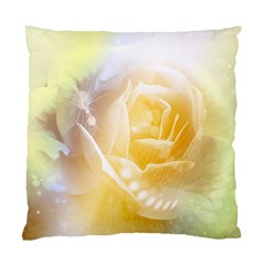 Beautiful Yellow Rose Standard Cushion Case (one Side) by FantasyWorld7