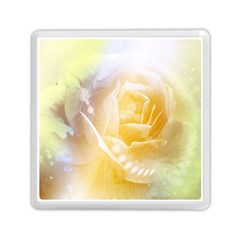 Beautiful Yellow Rose Memory Card Reader (square)  by FantasyWorld7