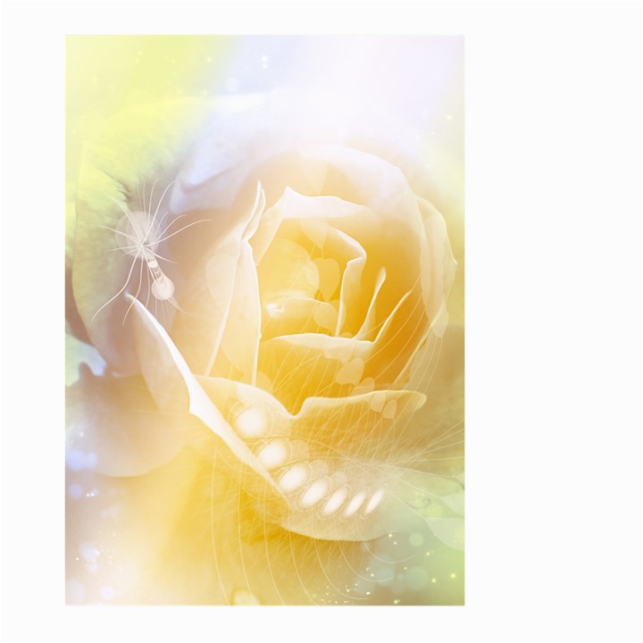 Beautiful Yellow Rose Large Garden Flag (Two Sides)