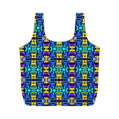 Colorful-14 Full Print Recycle Bags (m)  by ArtworkByPatrick