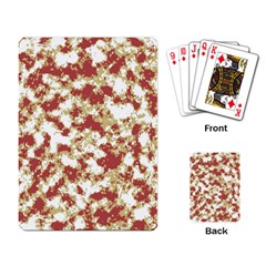 Abstract Textured Grunge Pattern Playing Card by dflcprints