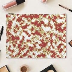 Abstract Textured Grunge Pattern Cosmetic Bag (xl) by dflcprints