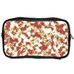 Abstract Textured Grunge Pattern Toiletries Bags by dflcprints