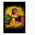 Pin up girl  Large Garden Flag (Two Sides) Front