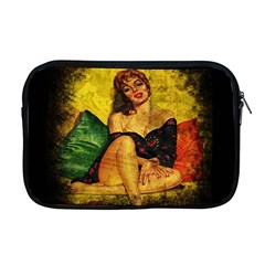 Pin Up Girl  Apple Macbook Pro 17  Zipper Case by Valentinaart