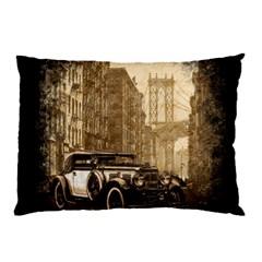 Vintage Old Car Pillow Case by Valentinaart