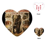 Vintage Circus  Playing Cards (Heart)  Front