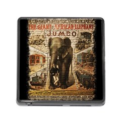 Vintage Circus  Memory Card Reader (square) by Valentinaart