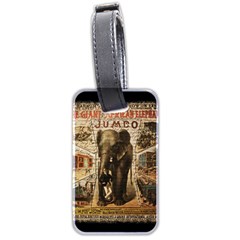 Vintage Circus  Luggage Tags (two Sides) by Valentinaart