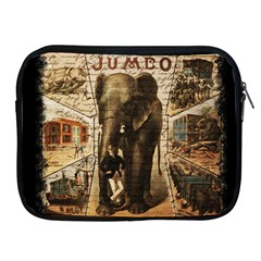 Vintage Circus  Apple Ipad 2/3/4 Zipper Cases by Valentinaart