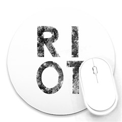 Riot Round Mousepads