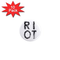 Riot 1  Mini Magnet (10 pack) 