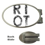 Riot Money Clips (Oval)  Front