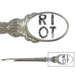 Riot Letter Openers by Valentinaart