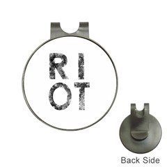 Riot Hat Clips with Golf Markers