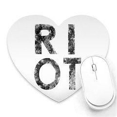 Riot Heart Mousepads