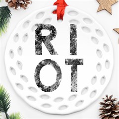 Riot Ornament (Round Filigree)