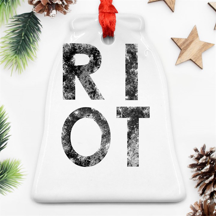 Riot Bell Ornament (Two Sides)