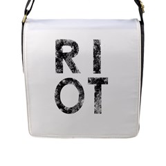 Riot Flap Messenger Bag (L) 