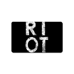 Riot Magnet (name Card) by Valentinaart