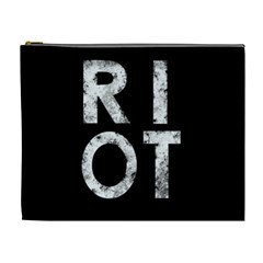 Riot Cosmetic Bag (xl) by Valentinaart