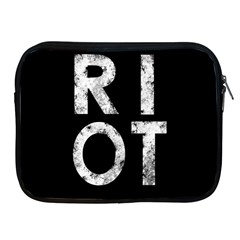 Riot Apple Ipad 2/3/4 Zipper Cases by Valentinaart