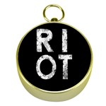 Riot Gold Compasses Front