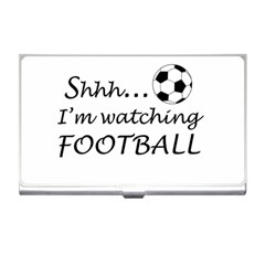 Football Fan  Business Card Holders by Valentinaart