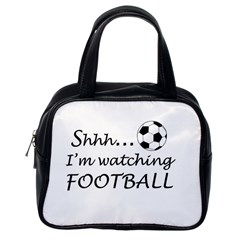 Football Fan  Classic Handbags (one Side) by Valentinaart