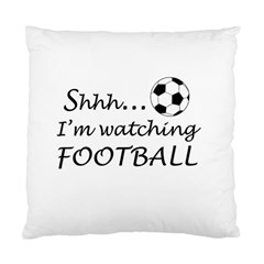 Football Fan  Standard Cushion Case (two Sides) by Valentinaart