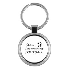 Football Fan  Key Chains (round)  by Valentinaart