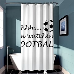 Football Fan  Shower Curtain 36  X 72  (stall)  by Valentinaart