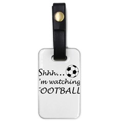 Football Fan  Luggage Tags (one Side)  by Valentinaart