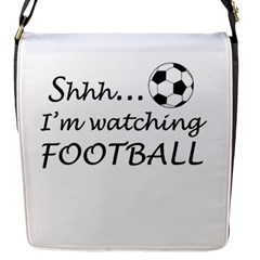 Football Fan  Flap Messenger Bag (s) by Valentinaart