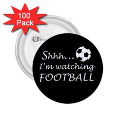 Football fan  2.25  Buttons (100 pack) 