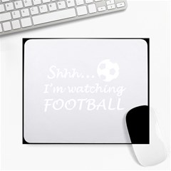 Football Fan  Large Mousepads by Valentinaart