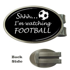 Football fan  Money Clips (Oval) 