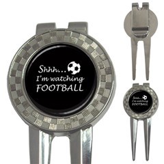 Football fan  3-in-1 Golf Divots