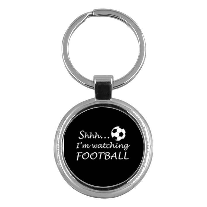 Football fan  Key Chains (Round) 