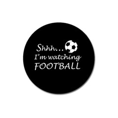 Football Fan  Magnet 3  (round)