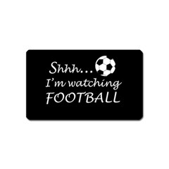 Football fan  Magnet (Name Card)