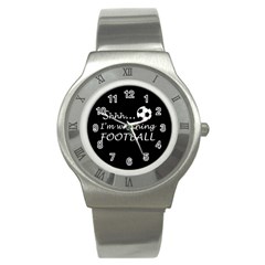 Football fan  Stainless Steel Watch