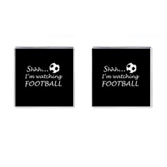 Football fan  Cufflinks (Square)