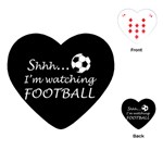 Football fan  Playing Cards (Heart)  Front