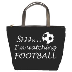 Football Fan  Bucket Bags by Valentinaart