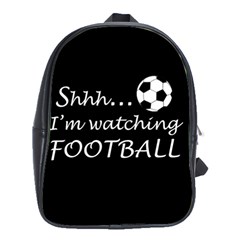 Football fan  School Bag (Large)